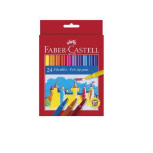 F.CASTELL 554224 NGJYRA UJI 24COP (FELT TIP PENS)