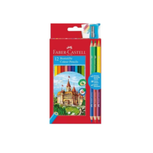 F.CASTELL 110312 COL.ECOPEN. 12+3 BI-COLOR