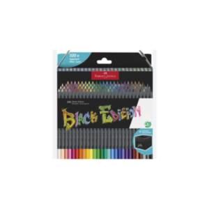 F.CASTELL 116411 COL. PENCILS BLACK EDITION 100X