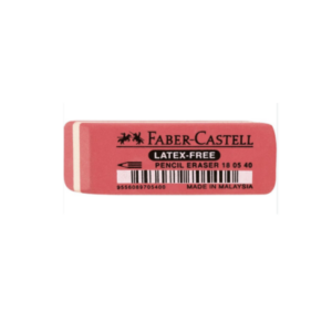 F.CASTELL 180540 GOME LATEX-FREE RED 40CP
