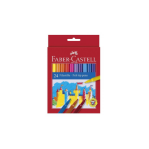 F.CASTELL 554224 NGJYRA UJI 24COP (FELT TIP PENS)