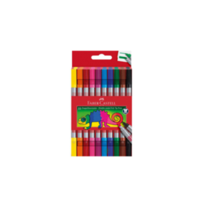 F.CASTELL DOUBLE FIBRE-TIP PEN SET 10X 151110