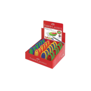 F.CASTELL ERASER PVC-FREE OVAL ASST 24X 182330