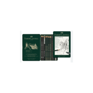 FABER CASTELL 112972 SET PITT GRAPHITE TIN SMALL