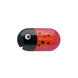 FABER CASTELL 183526 DOUBLE HOLE SHARP. LADYBUG INCL. ERASER