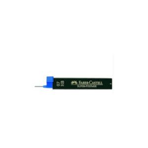 FABER CASTELL 121799 MINA SUPER -POLYMER 0.5MM HB 2PC 1/10