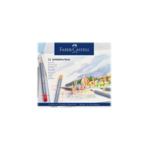 FABER CASTELL 114624 WATERCOL. PENC. GOLDFABER AQUA TIN OF 24