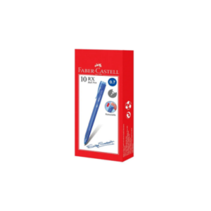 FABER CASTELL 545451 BALL PEN RX7 0.7 BLUE 10X