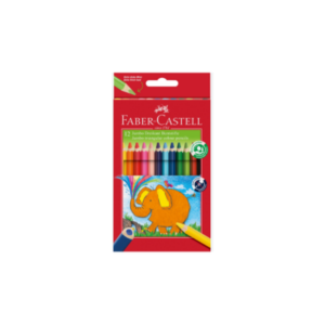 FABER CASTELL 116501 NGJYRA DRURI TRIANGULAR JUMBO BOX 5.4MM 12PC