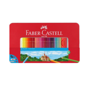 FABER CASTELL 115894 LAPSA ME NGJYRA  HEXAGONAL TIN 60X