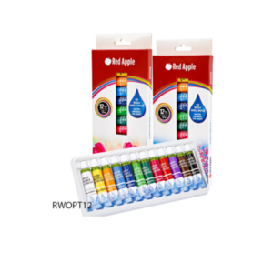 R.APPLE RWOPT12 WATER BASED OIL PAINT 12X12ML