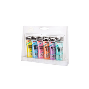R.APPLE RAT75-1L ACRYLIC PAINT 6X75ML PASTEL COLOR