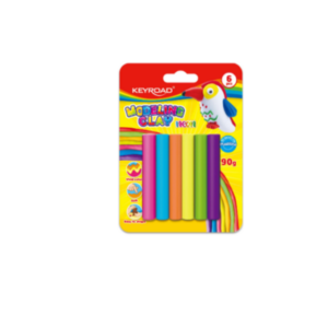 PLASTELINE MODELING CLAY 15GRX6 NEON COLOR 90GR KR972234