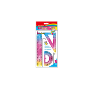 SET VIZORE ELASTIKE 20CM 3 COPE RAINBOW
