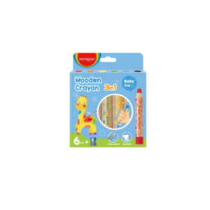 BOJERA DRURI WOODEN CRAYON 3 NE 1 + MPREHESE KEYROAD