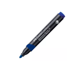 FABER CASTELL 453353 Marker Permanent Blu Multimark Winner 23