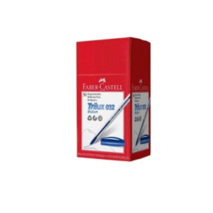 FABER CASTELL 343250 BALL PEN TRILUX 032 M BLUE BOX 50X