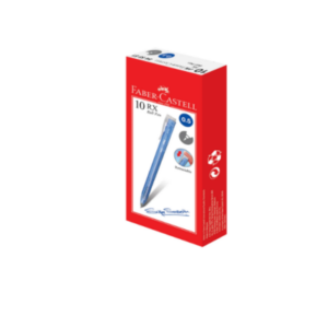 FABER CASTELL 545351 STILO BALL PEN RX5 0.5MM BLU 1/10PC